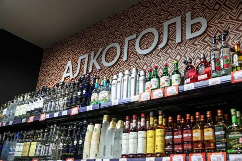 В России был отмечен максимальный уровень продаж алкоголя