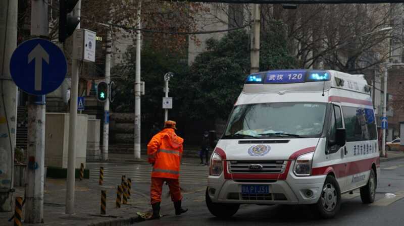 В Китае произошёл взрыв возле торгового центра